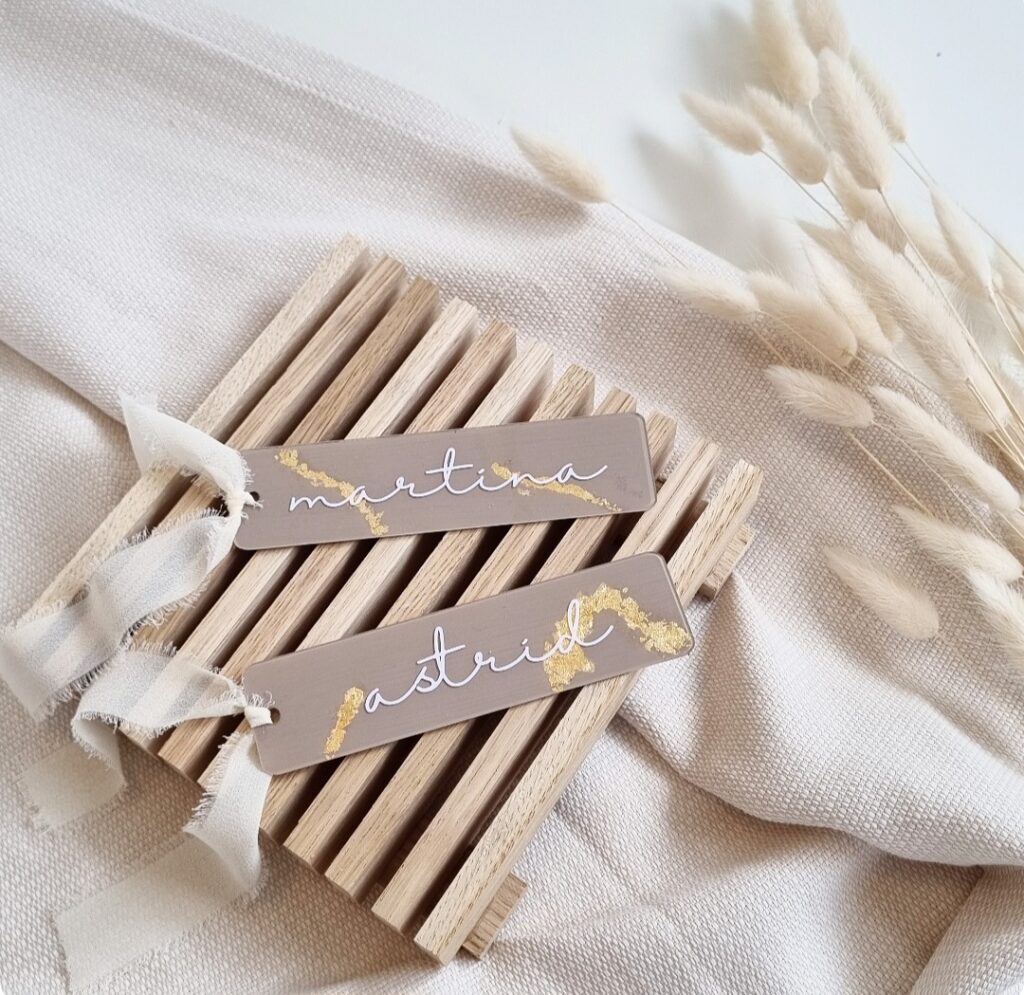 Personalisiertes Acryl-Lesezeichen