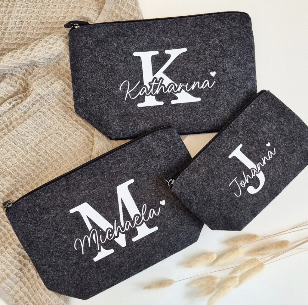 Kosmetiktasche Filz
